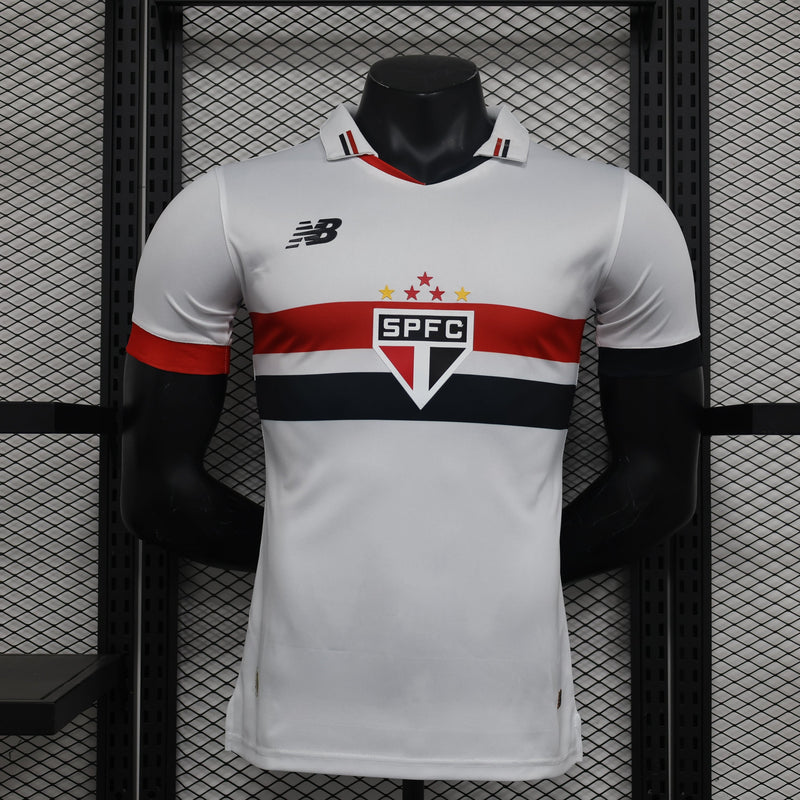 CAMISOLA PRINCIPAL DO SÃO PAULO VERSÃO JOGADOR 24/25